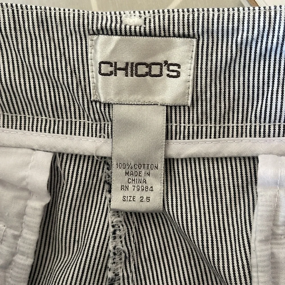 Chico's Cropped Pants Size 2.5 (14 / Large US) - Picture 9 of 9